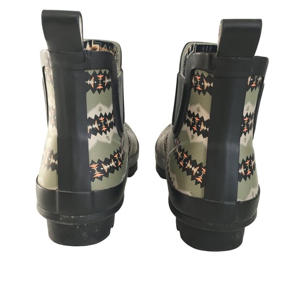 Pendleton classic sonora chelsea rain boot Aztec Southwest women's size 7 - Picture 5 of 9